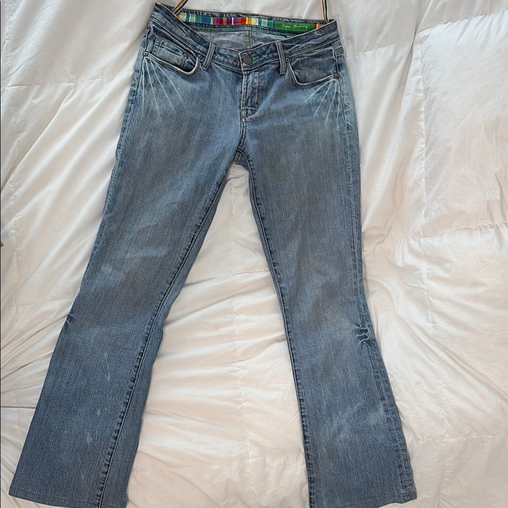 Bootcut low waisted jeans